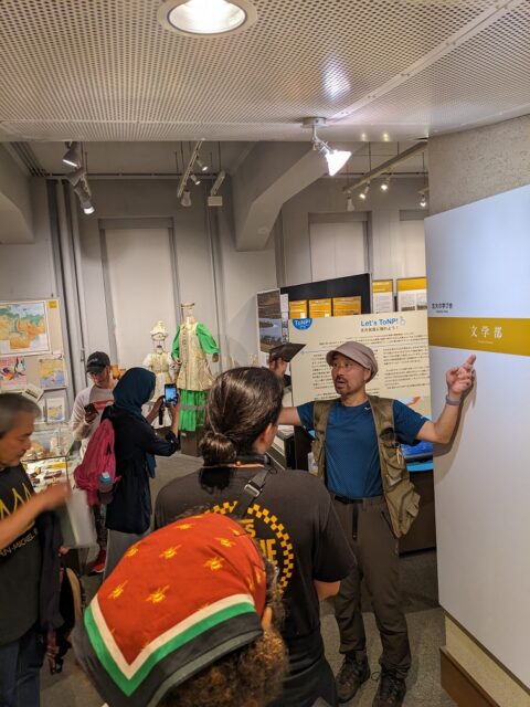 文学部展示を見学